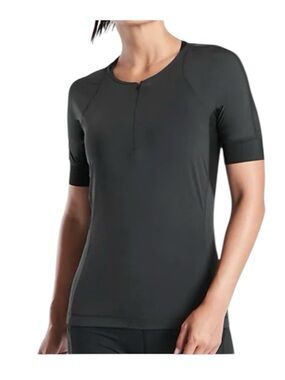 ✳️ ATHLETA Velo cycling jersey top